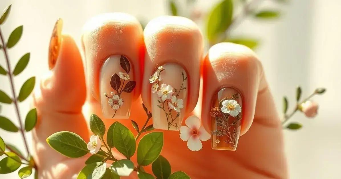 3. Nail Arts Naturais e Orgânicas