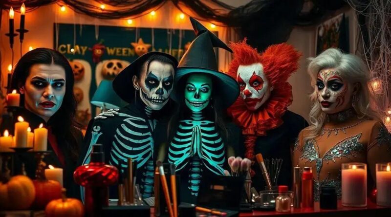 5 Maquiagens de Halloween que Bombam em Salões de Beleza
