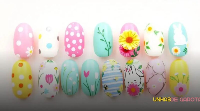 8 Modelos de Unhas para Páscoa que Você Vai Amar