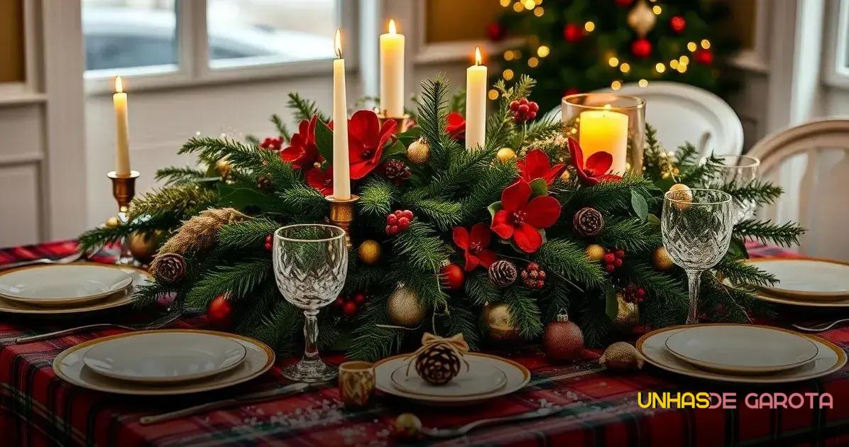 Inspiração de Natal para a Mesa Inspiração de Natal para a Mesa