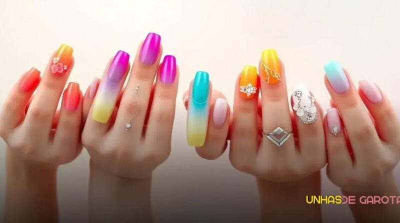 6 Ideias Incríveis de Unhas Degradê para Arrasar