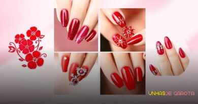 6 Ideias Incríveis de Unhas Vermelhas Decoradas para Arrasar