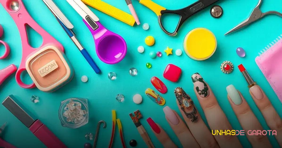 Acessórios para Unhas: Inovação e Criatividade