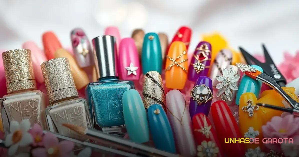 Dicas de Cores e Estilos para Unhas Decoradas