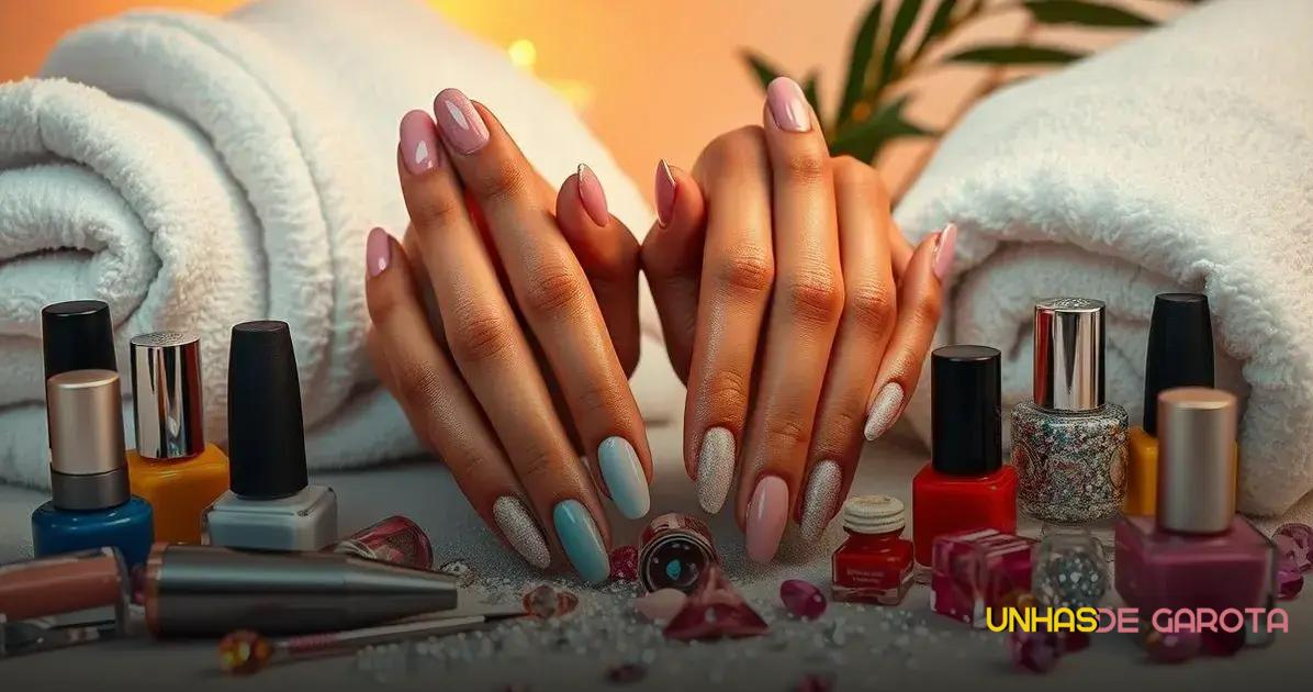 Preparando as Unhas para a Decoração