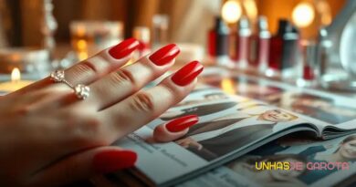 6 Motivos para Apostar nas Unhas em Gel Vermelhas