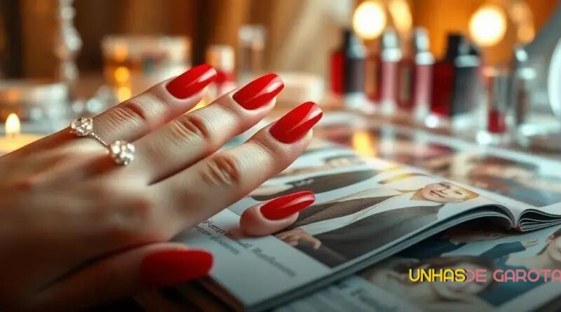 6 Motivos para Apostar nas Unhas em Gel Vermelhas