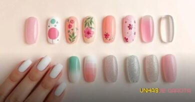 8 Ideias de Unhas Simples Decoradas para Arrasar