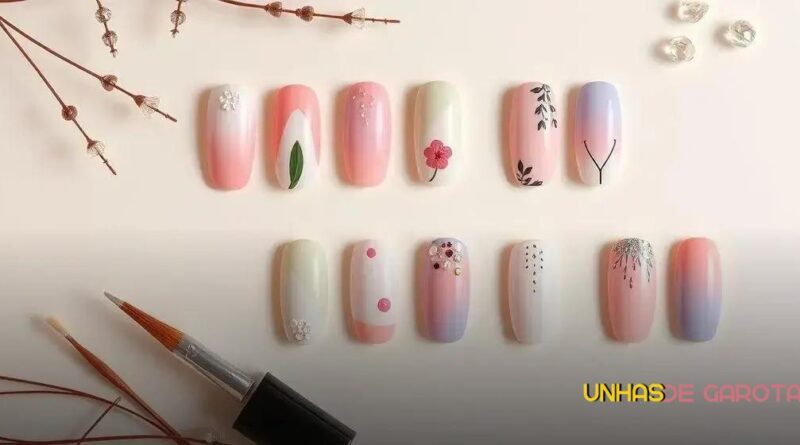 8 Ideias de Unhas Simples Decoradas para Arrasar