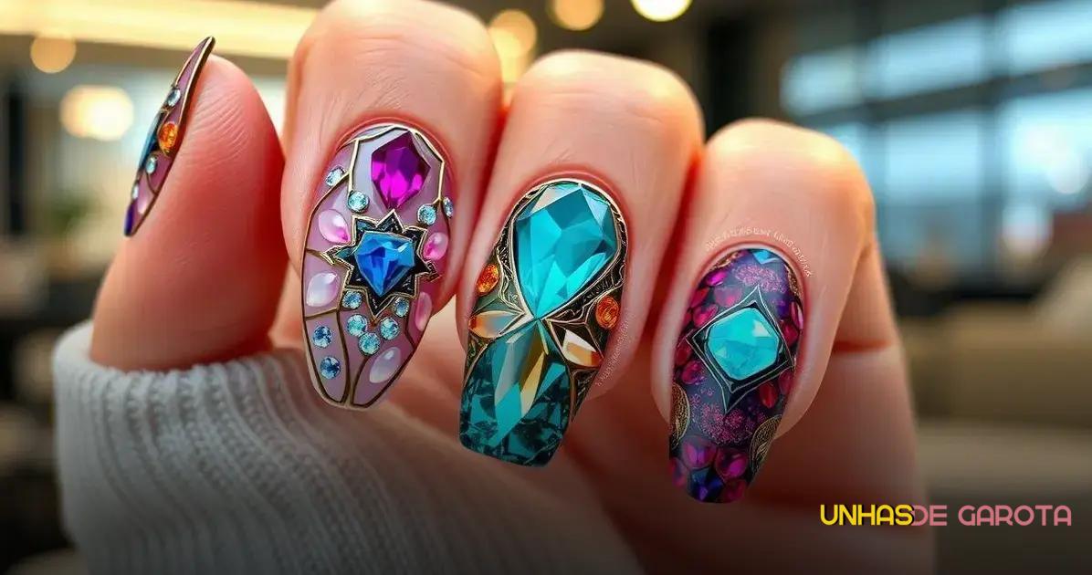 Tendências em unhas em gel para 2023