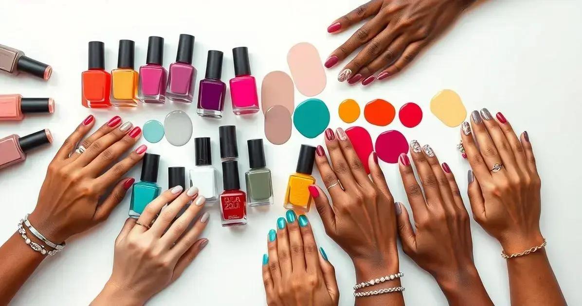 Tons de Esmalte para Todos os Tons de Pele Tons de Esmalte para Todos os Tons de Pele