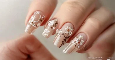 6 Ideias Incríveis de Unhas Nude Decoradas para Arrasar