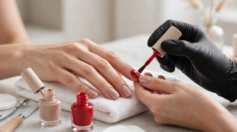 Manicure feminino: corte de unhas e verniz de unhas para um visual impecável